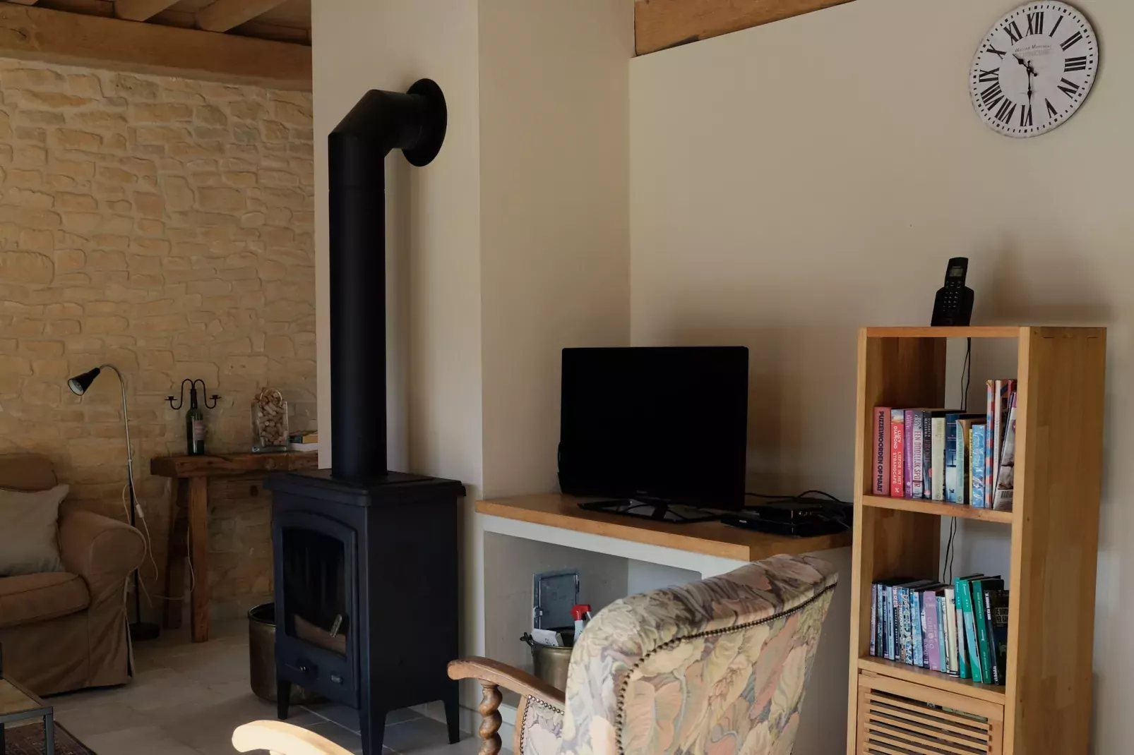 La grange des mille étoiles-Living room