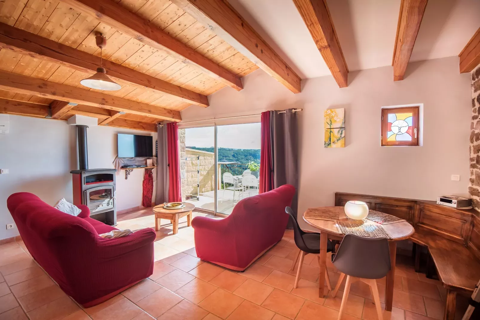 Villa Chassiers petit-Living room