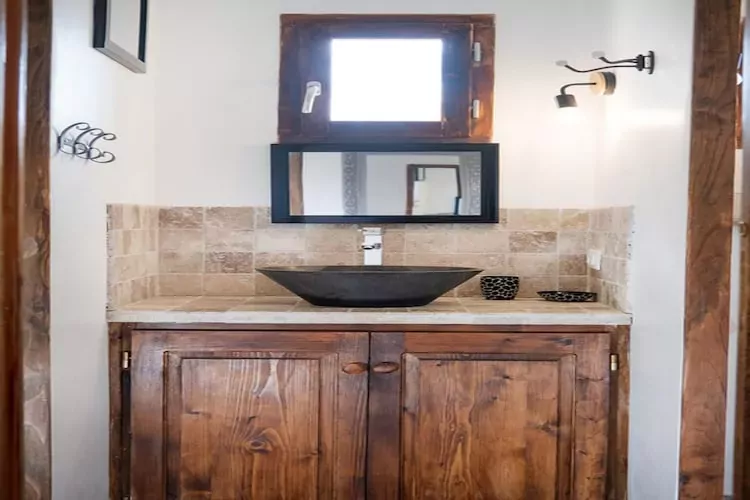 Maison de vacances Chassiers grand-Bathroom