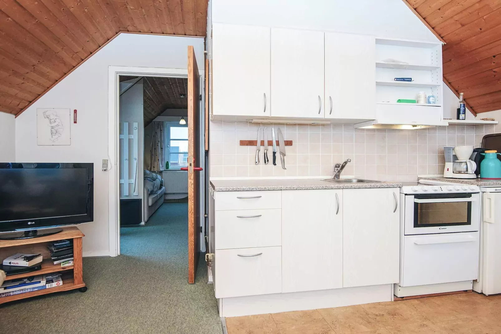 Haustierfreundliches Rømø Getaway Apartment-Innenbereich