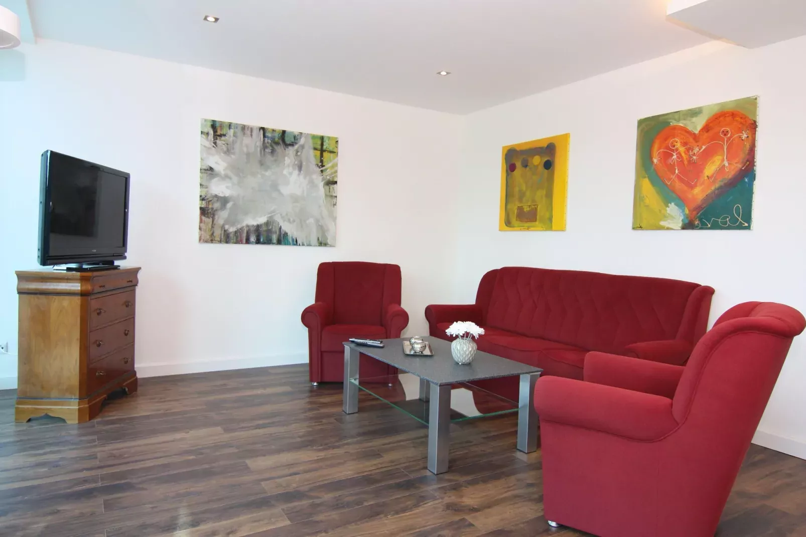 Maria Haus 1 links 80 qm 3 Pers-Living room