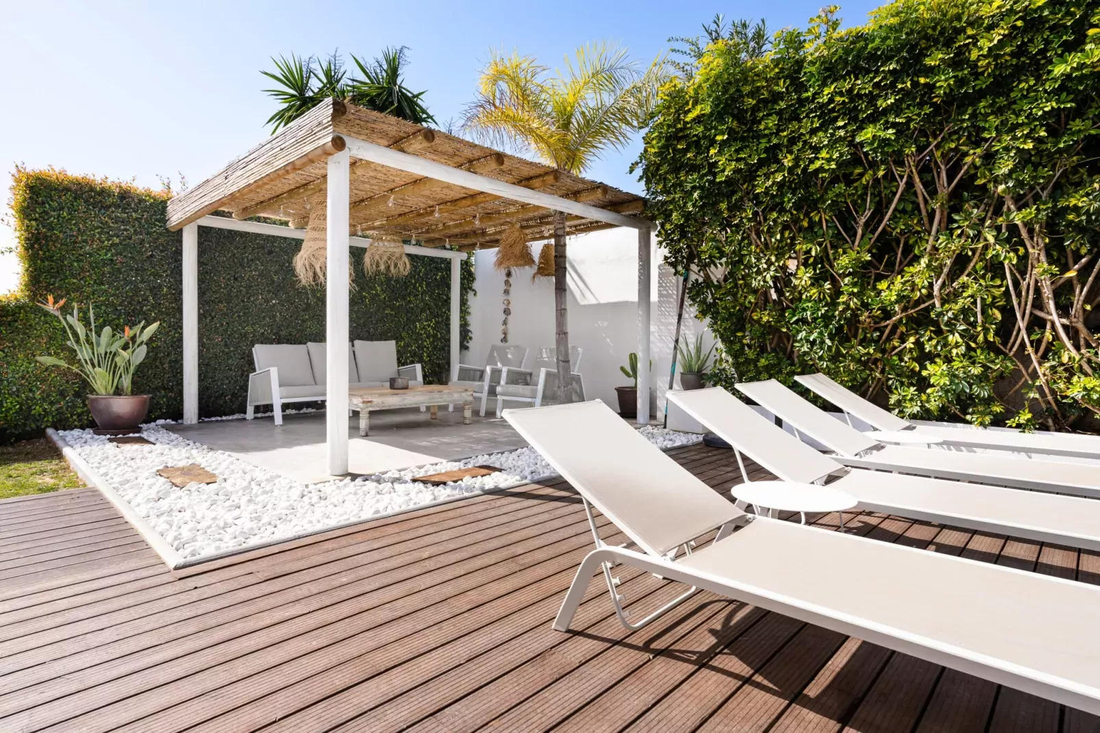 Villa Madrugada, beachside villa in Costabella-Jardin d'été