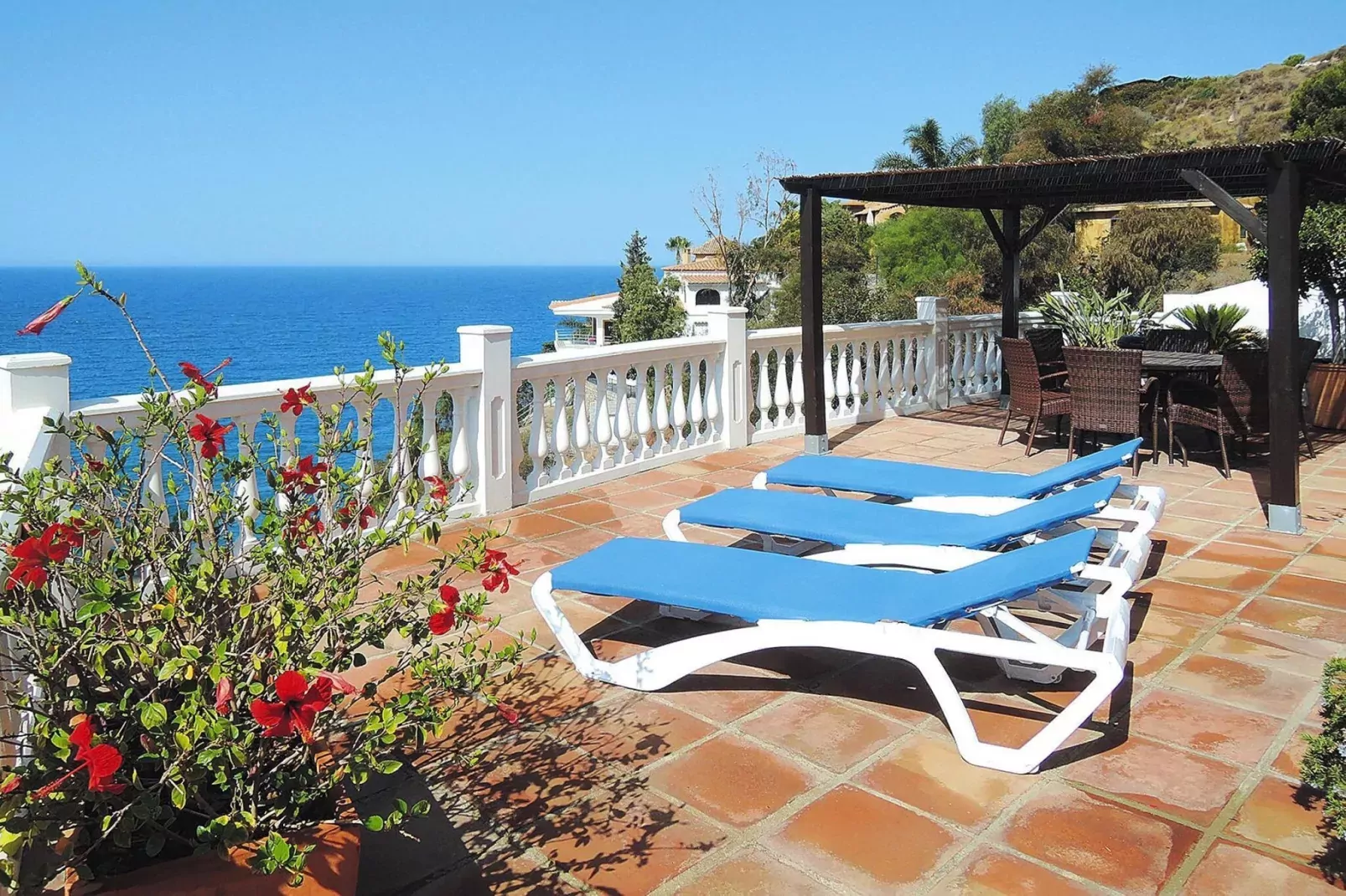 Villa Torre, Salobreña-Casa Torre-Terrassenbalkon