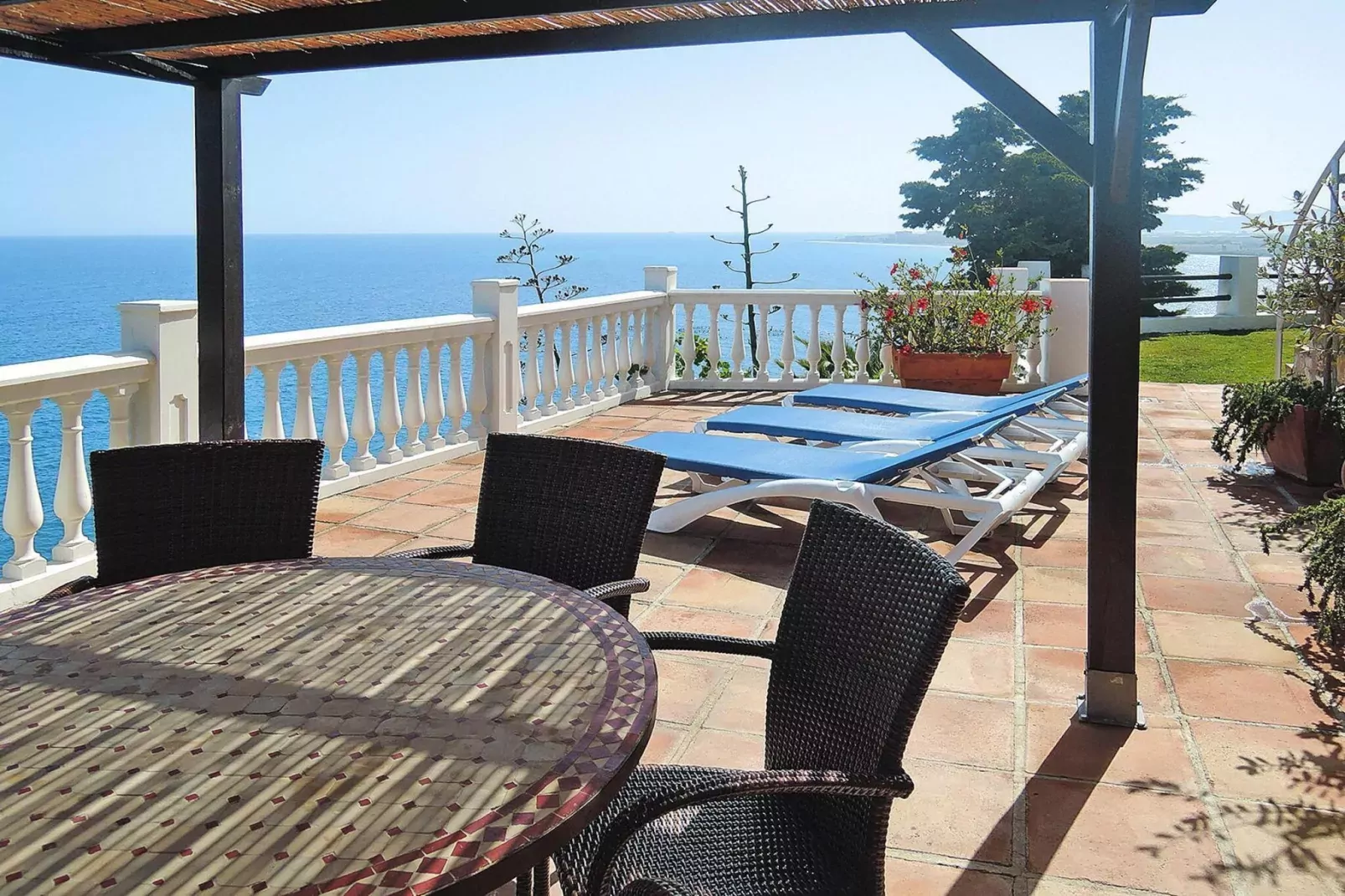 Villa Torre, Salobreña-Casa Torre-Terrassenbalkon