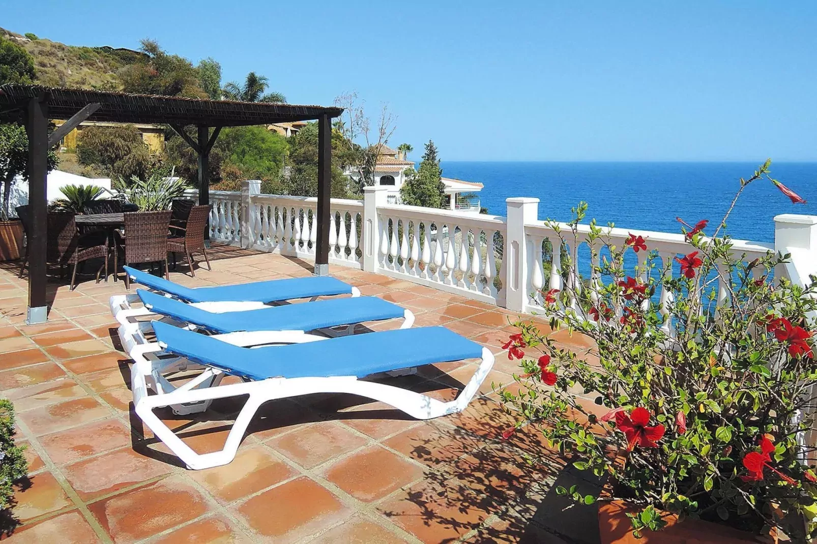 Villa Torre, Salobreña-Casa Torre-Terrassenbalkon