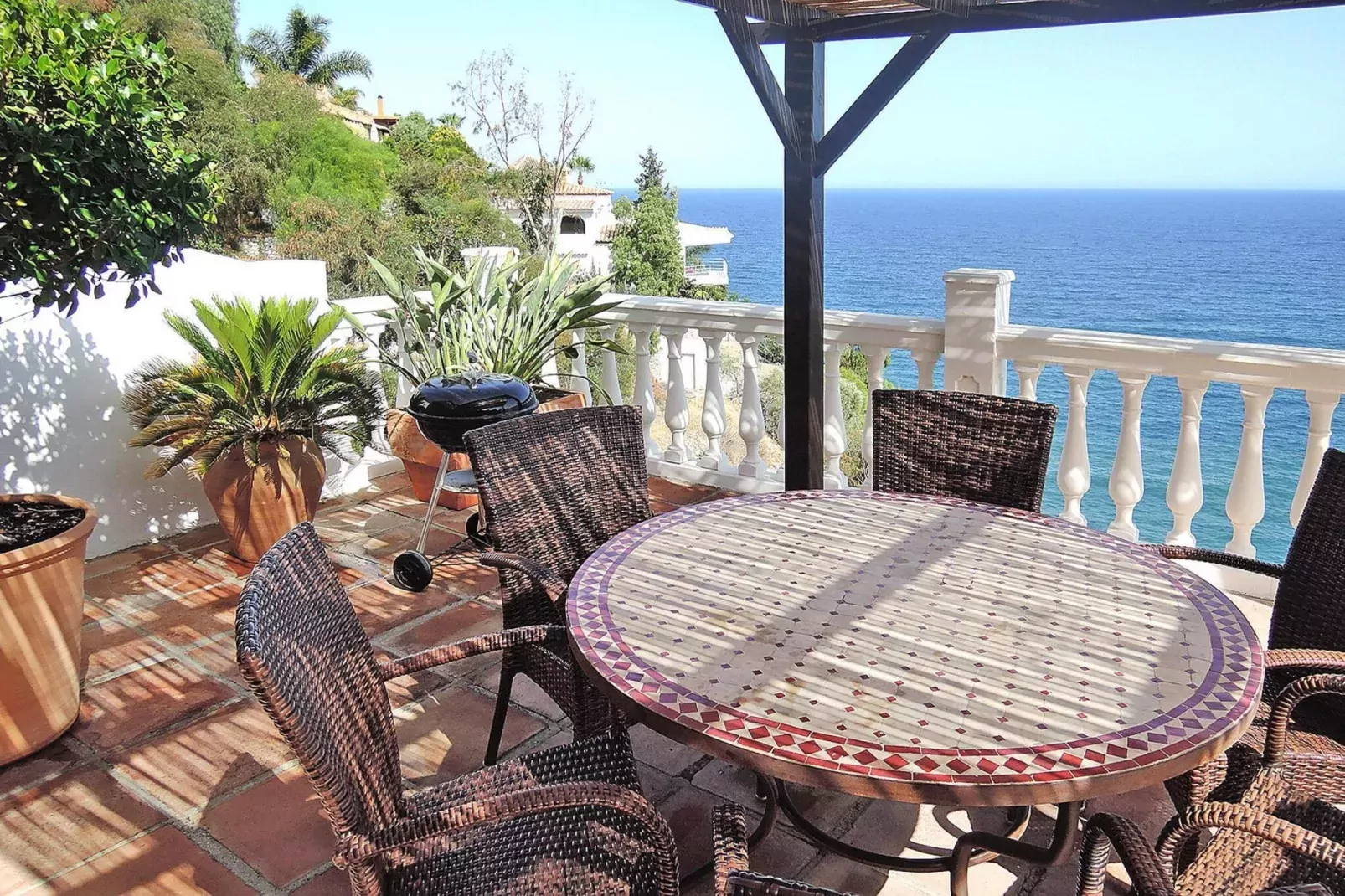 Villa Torre, Salobreña-Casa Torre-Terrassenbalkon