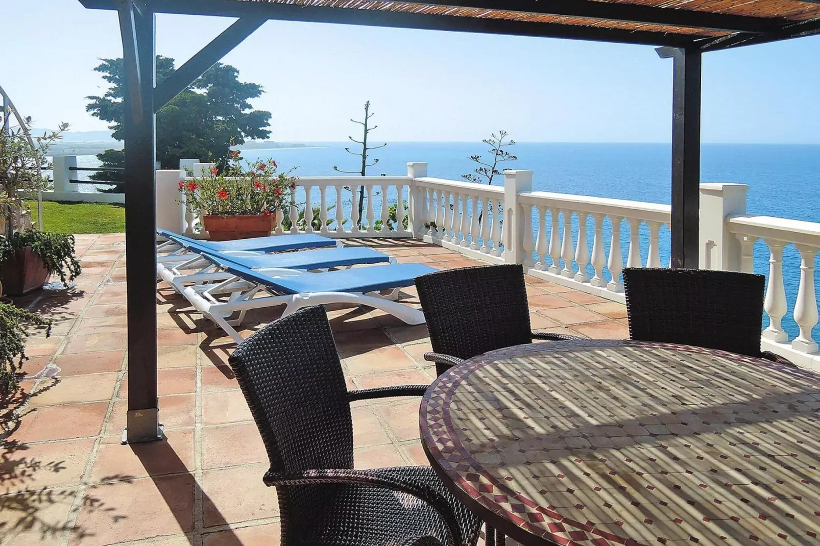 Villa Torre, Salobreña-Casa Torre-Terrassenbalkon