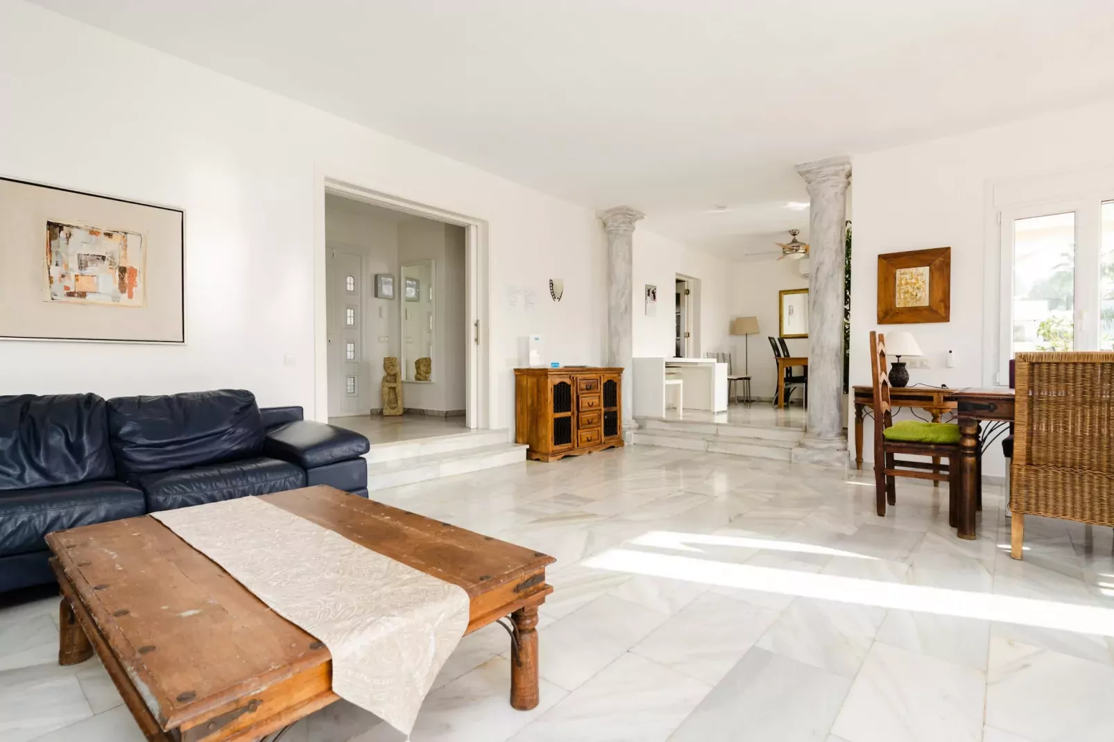Villa Sol y Mar-Wohnzimmer