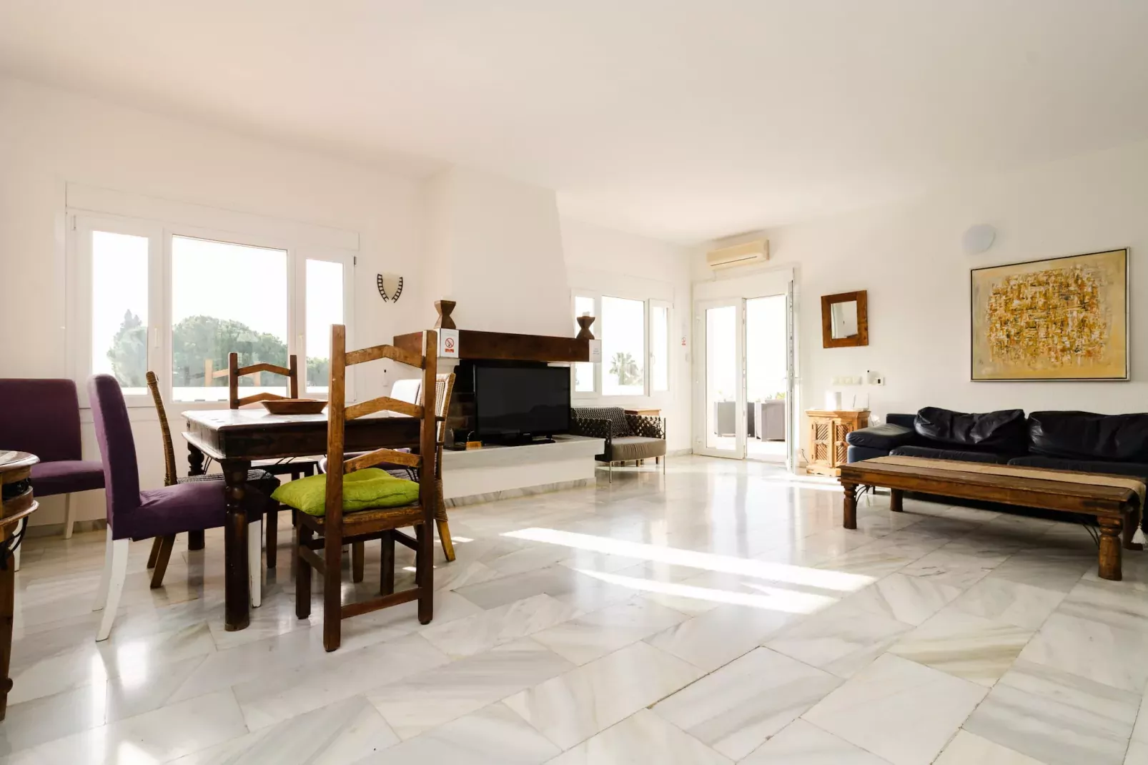 Villa Sol y Mar-Wohnzimmer