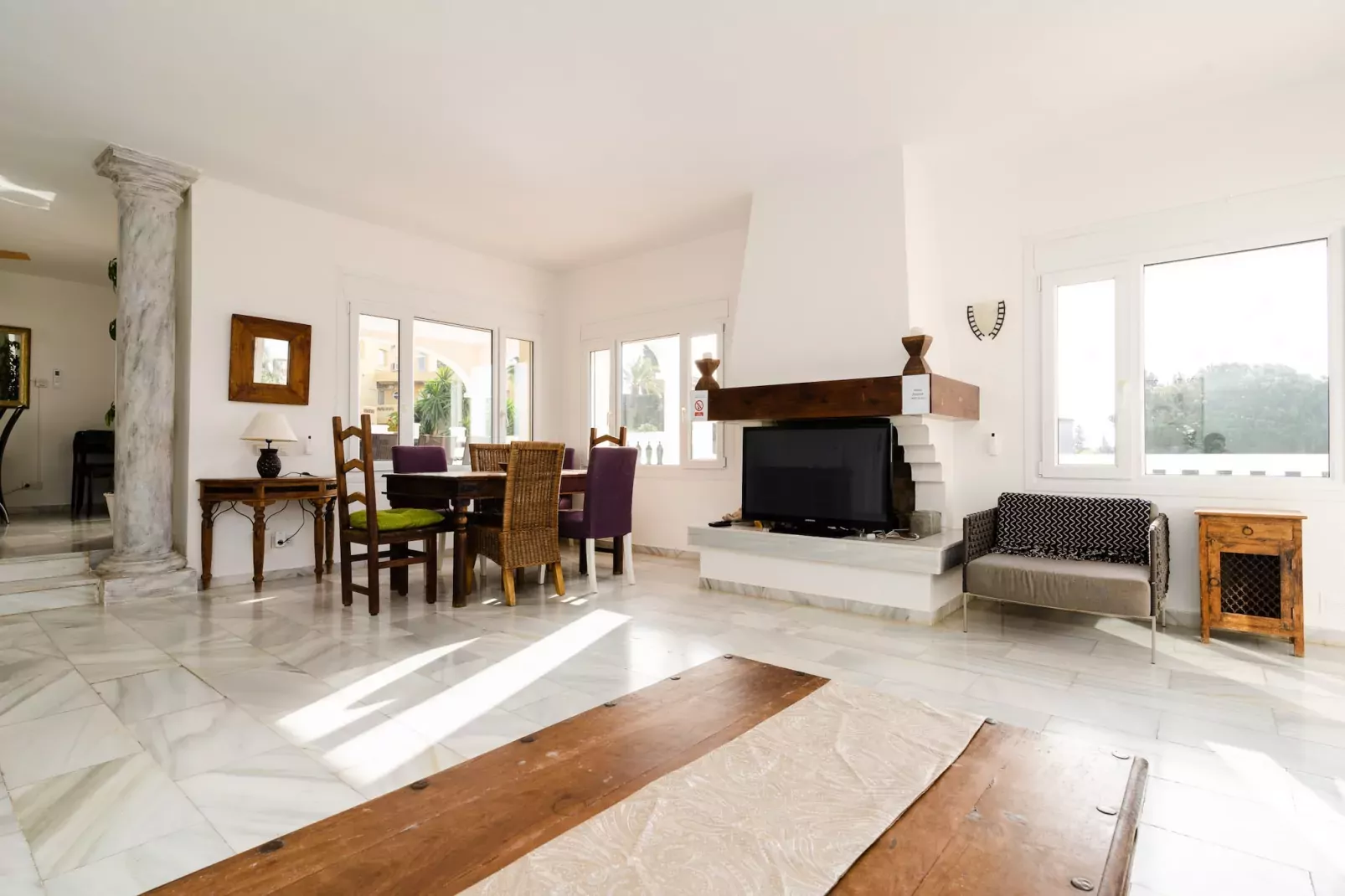 Villa Sol y Mar-Wohnzimmer