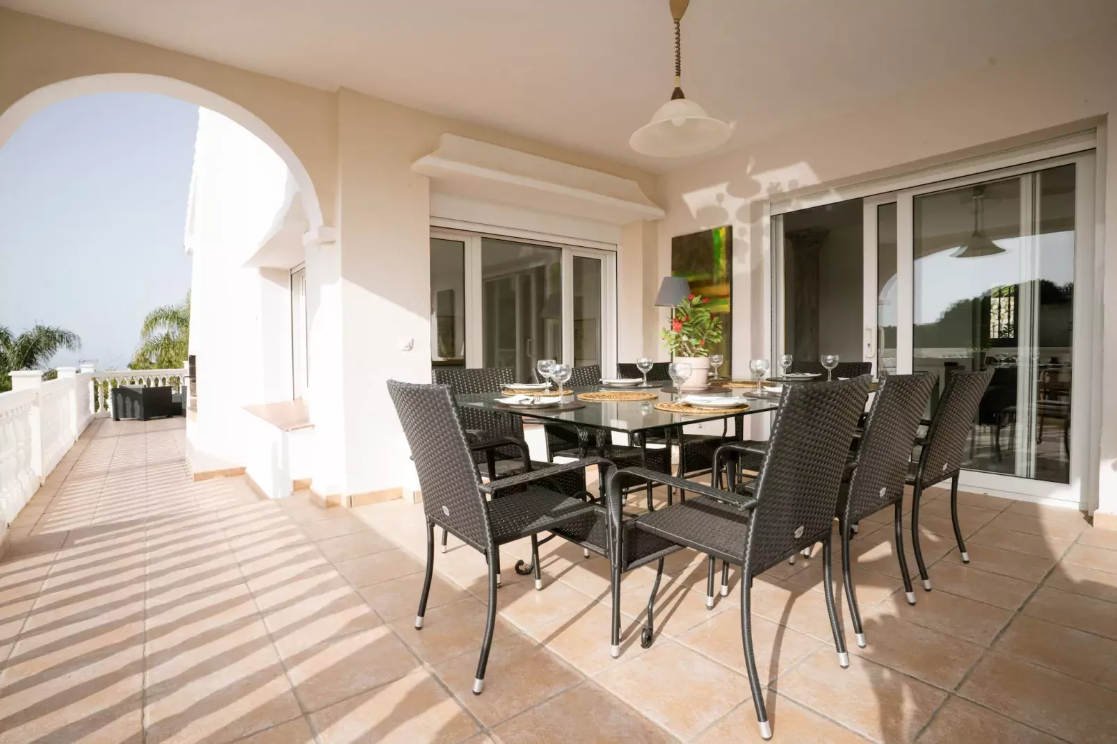 Villa Sol y Mar-Terrasse