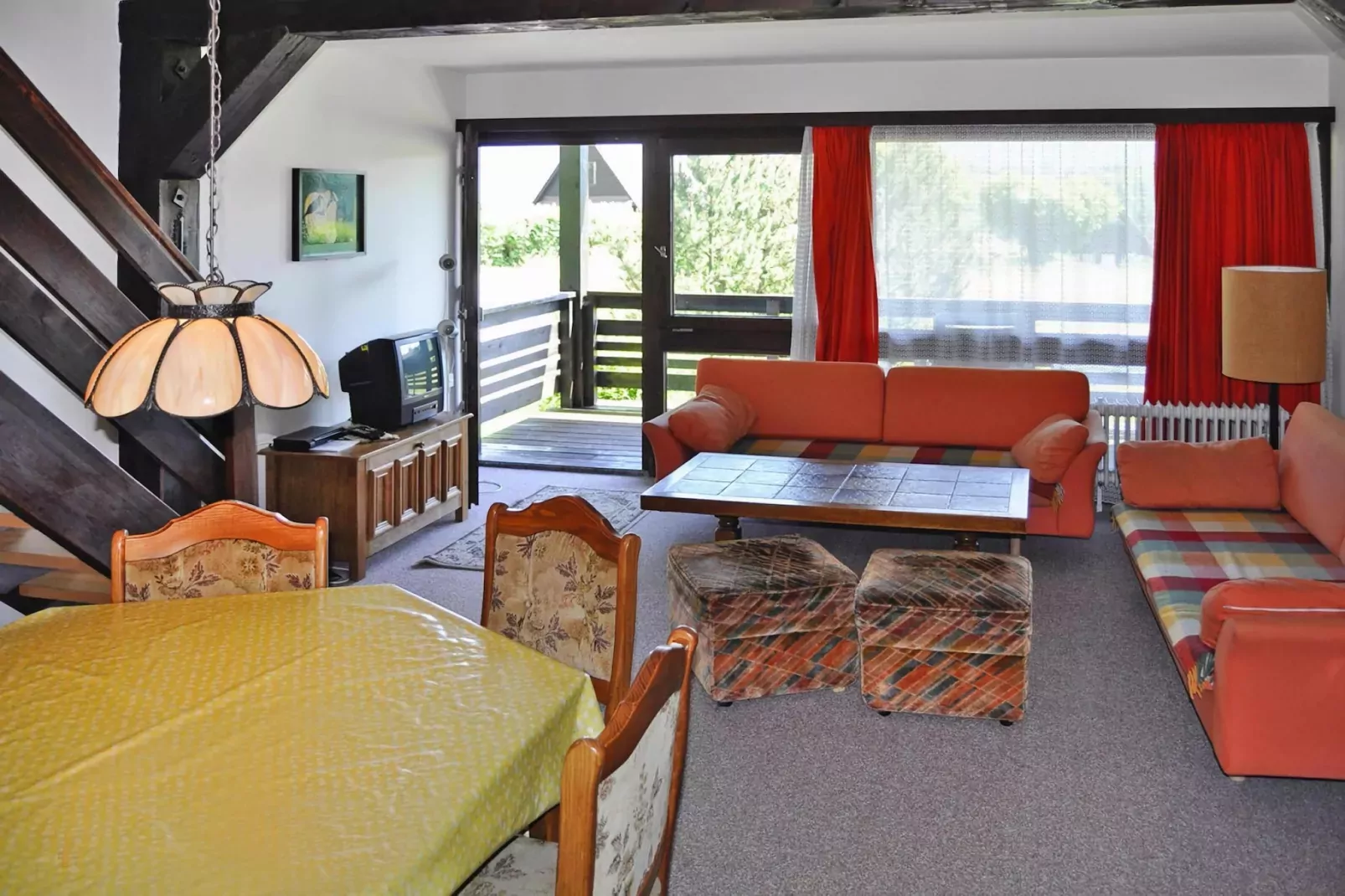 Holiday village Vorauf, Siegsdorf-Typ F, 3-Raum-App., Typ Traunstein, 81 qm-Wohnzimmer