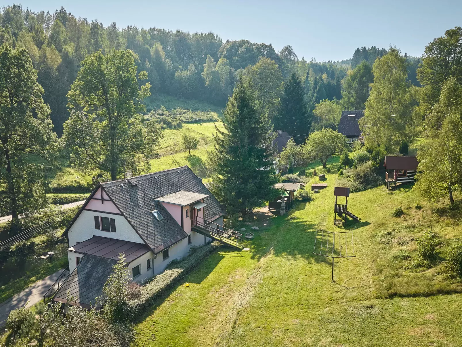 Chlívce u Hronova-Draußen