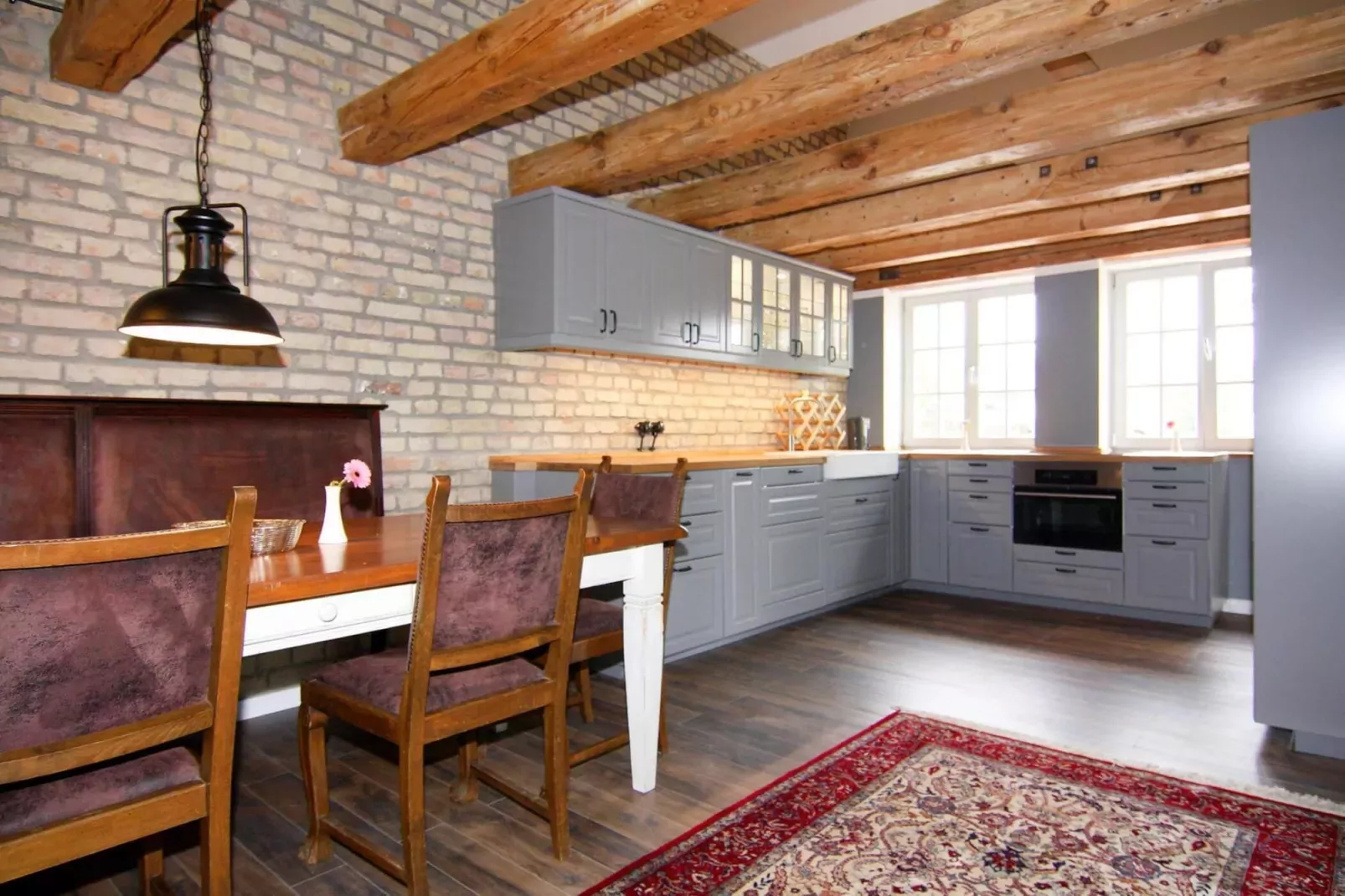 Birgit 5-6 Personen 184 qm Teil A und Teil B zusammen-Dining room