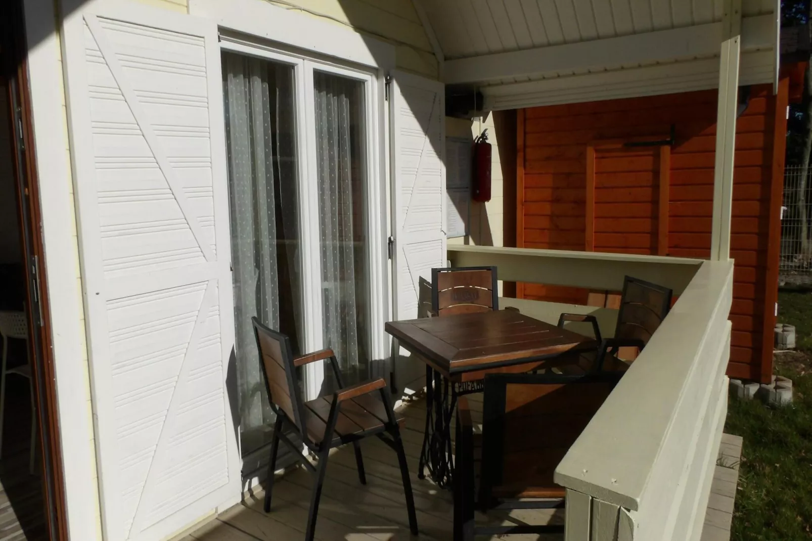 Domek dla maks 4 os-Terrace balcony