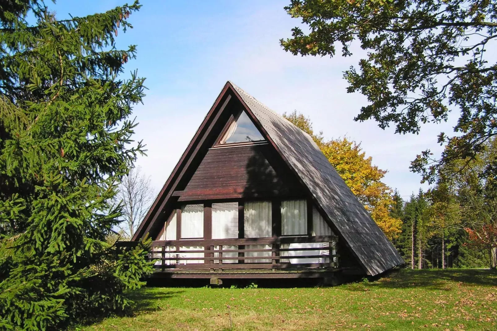 Holiday village Vorauf, Siegsdorf-Typ B, Ferienhaus Typ Oslo, 81 qm-Außenbereich Sommer