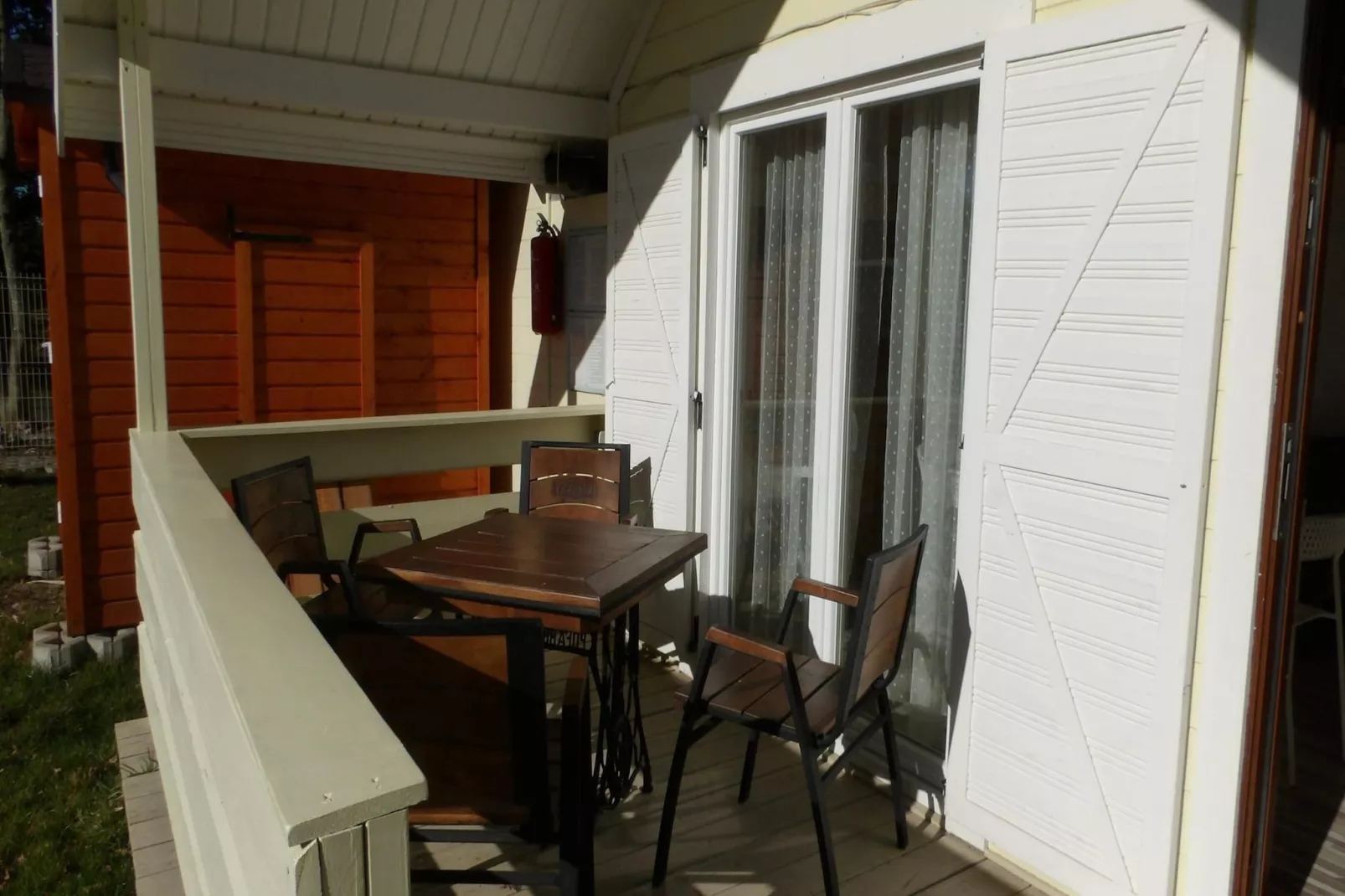 Domek dla maks 4 os-Terrace balcony