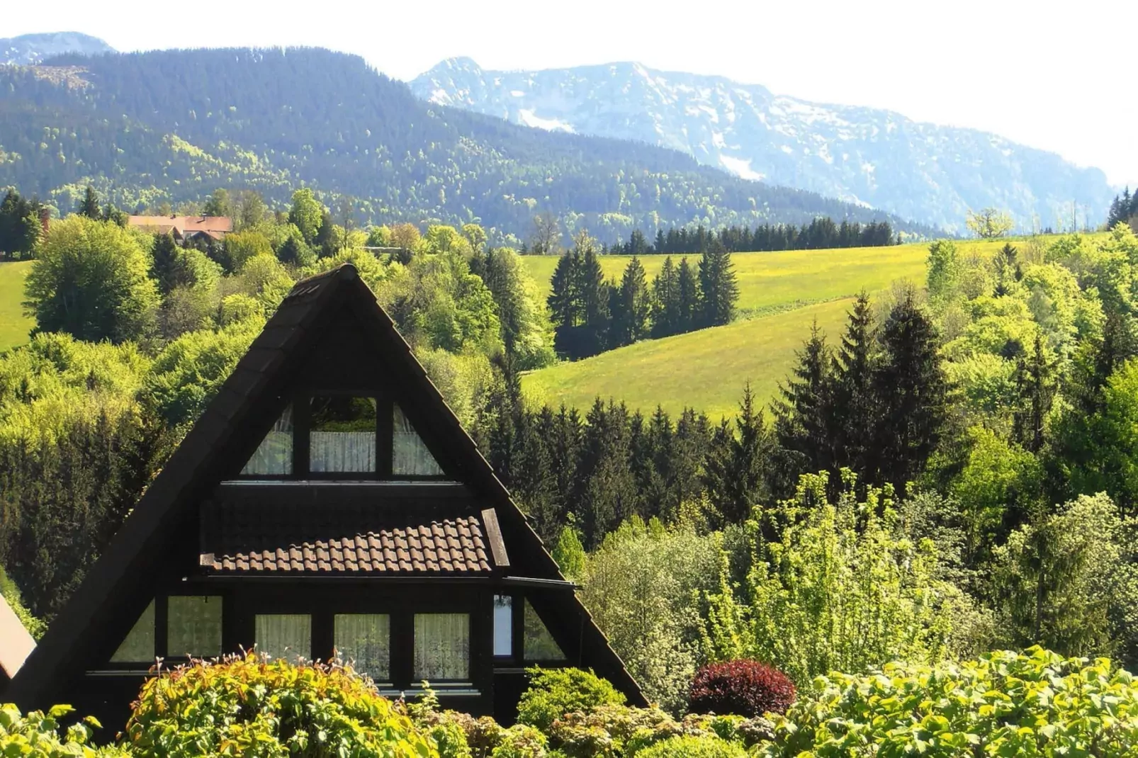 Holiday village Vorauf, Siegsdorf-Typ B, Ferienhaus Typ Oslo, 81 qm-Gebiete Sommer 5 km