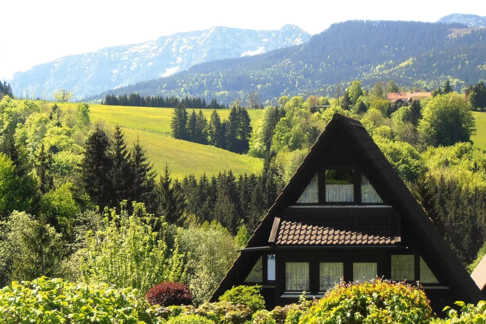 Holiday village Vorauf, Siegsdorf-Typ B, Ferienhaus Typ Oslo, 81 qm-Gebiete Sommer 5 km