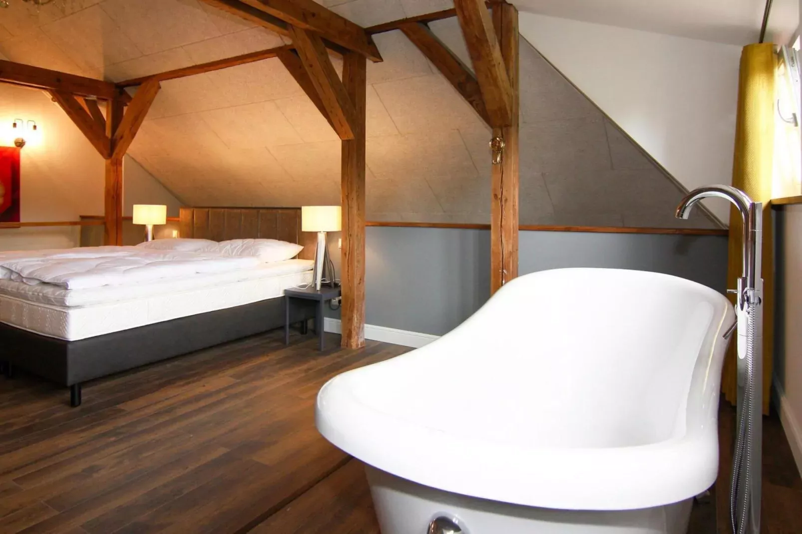 Birgit 5-6 Personen 184 qm Teil A und Teil B zusammen-Bedroom