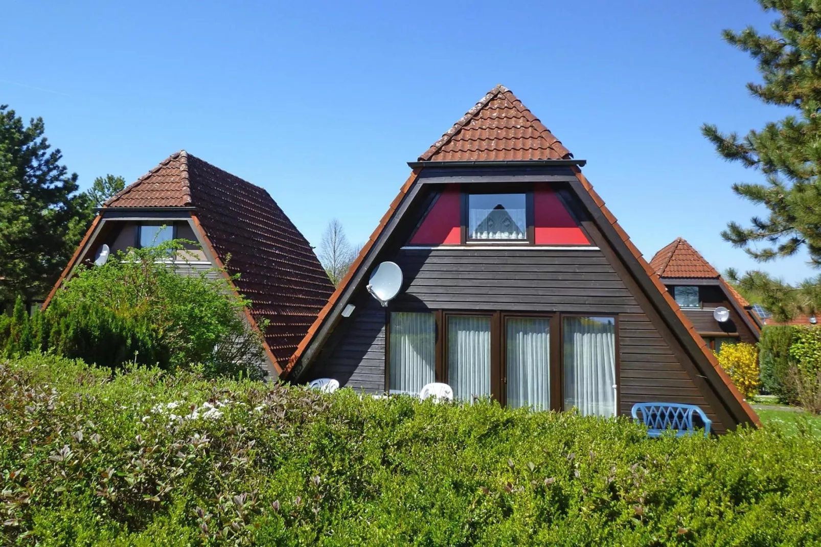 Nurdachhaus / Typ N 8 70 qm-Exterior summer