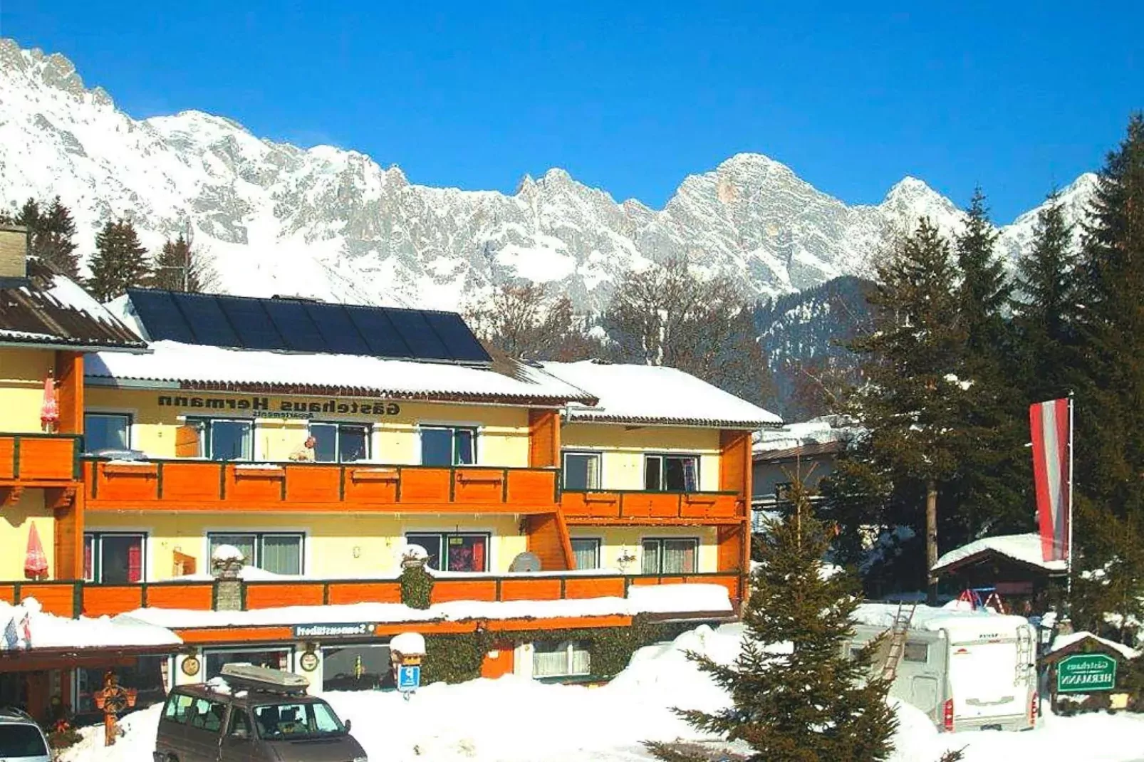 Ferienhaus Hermann-Extérieur hiver