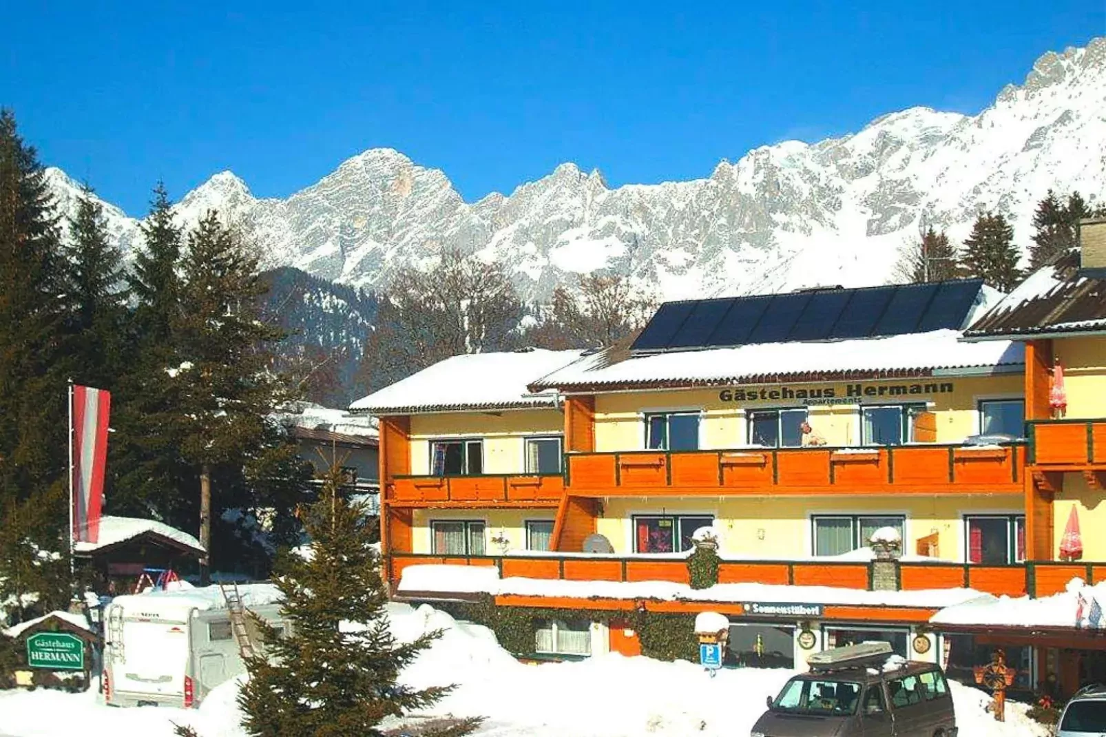 Ferienhaus Hermann-Extérieur hiver