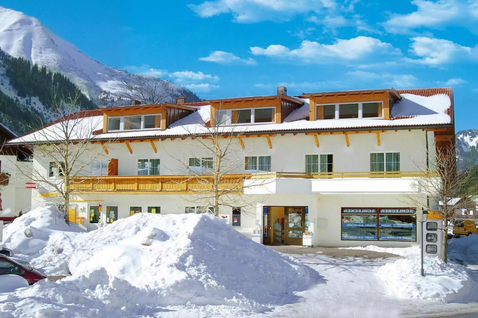 Wirtlerhaus Bichlbach - 4 Personen-Außenbereich Winter