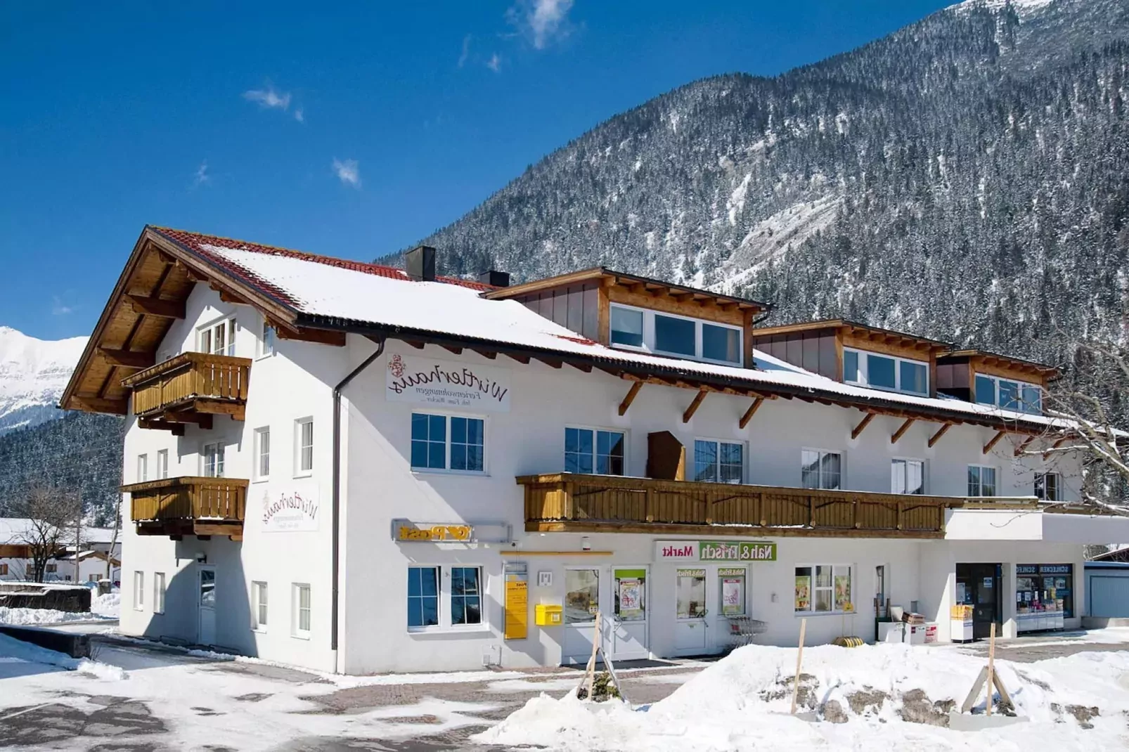 Wirtlerhaus Bichlbach - 4 Personen-Außenbereich Winter