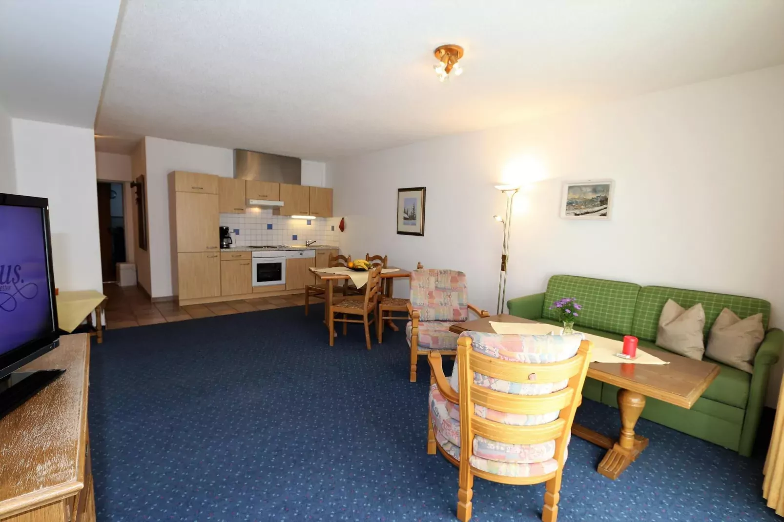 Wirtlerhaus Bichlbach - 4 Personen-Wohnzimmer