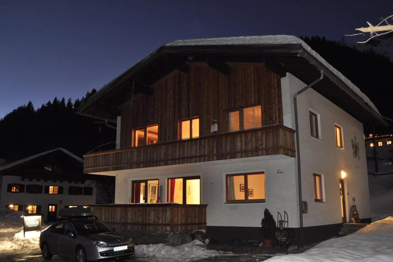 Haus Schedler - Wiesenblick-Exterior winter