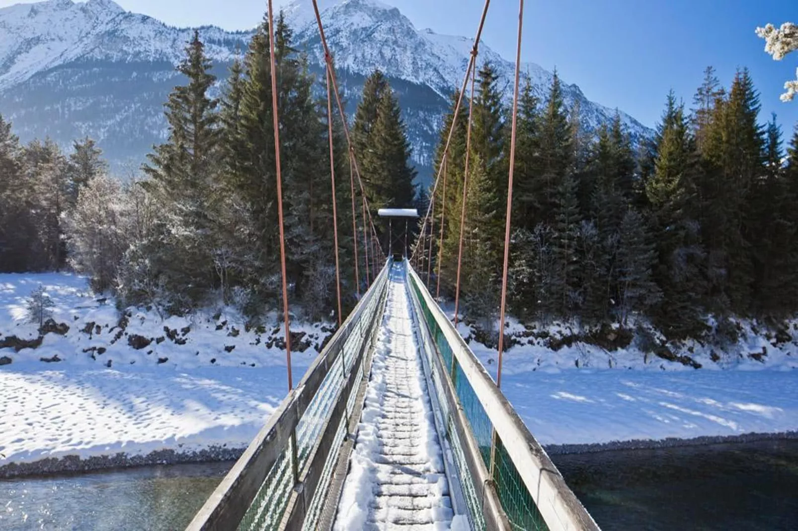 Haus Schedler - Wiesenblick-Area winter 5km