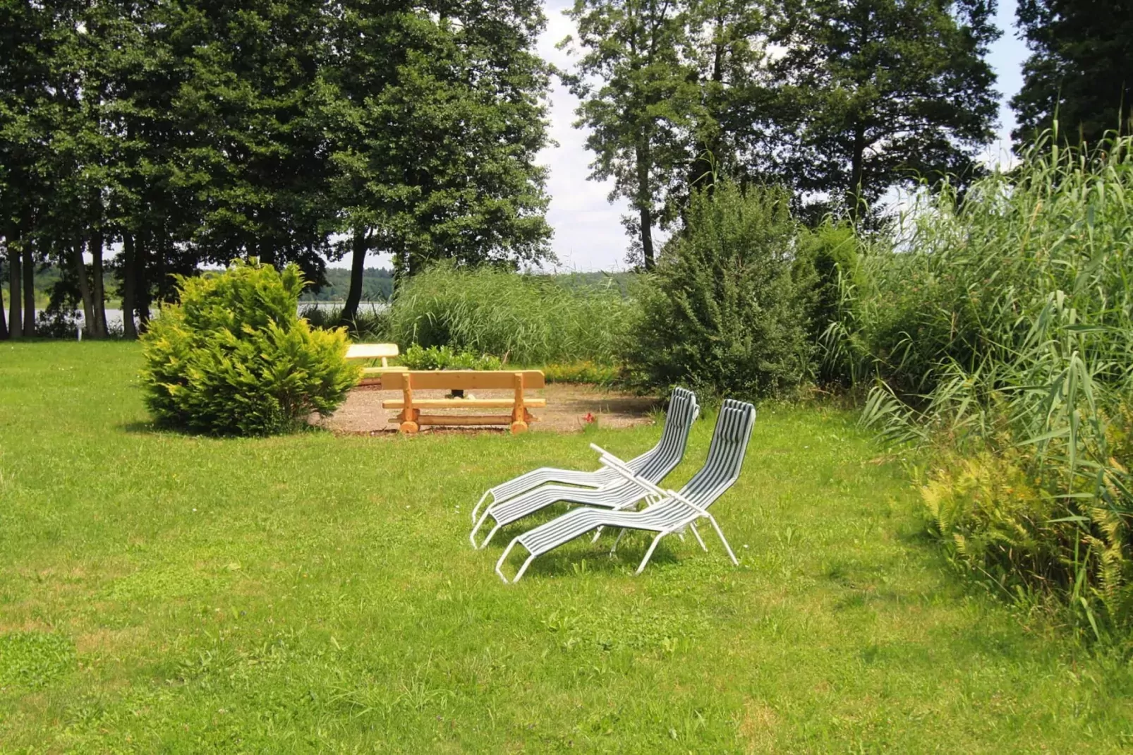 Blockhaus 30 m²-Gardens summer