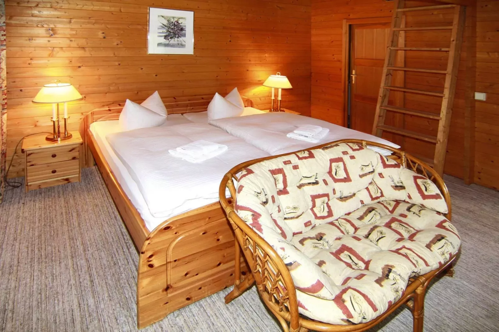 Blockhaus 30 m²-Bedroom