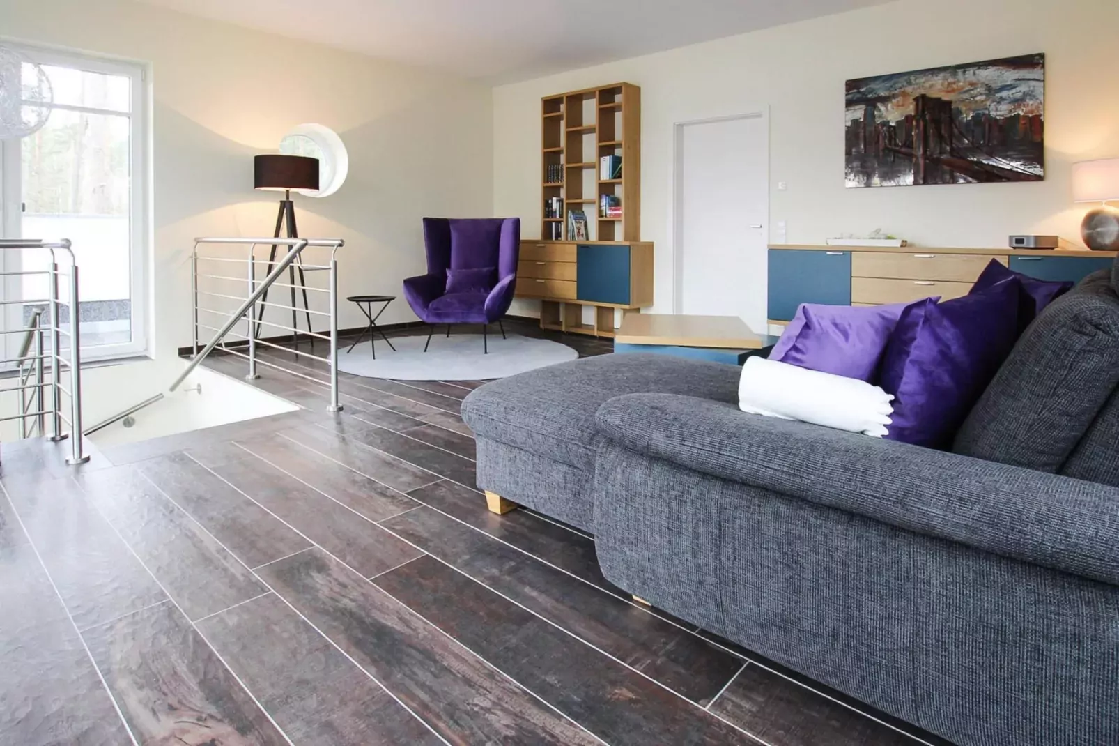 Villa Seeblick 146 qm-Salon