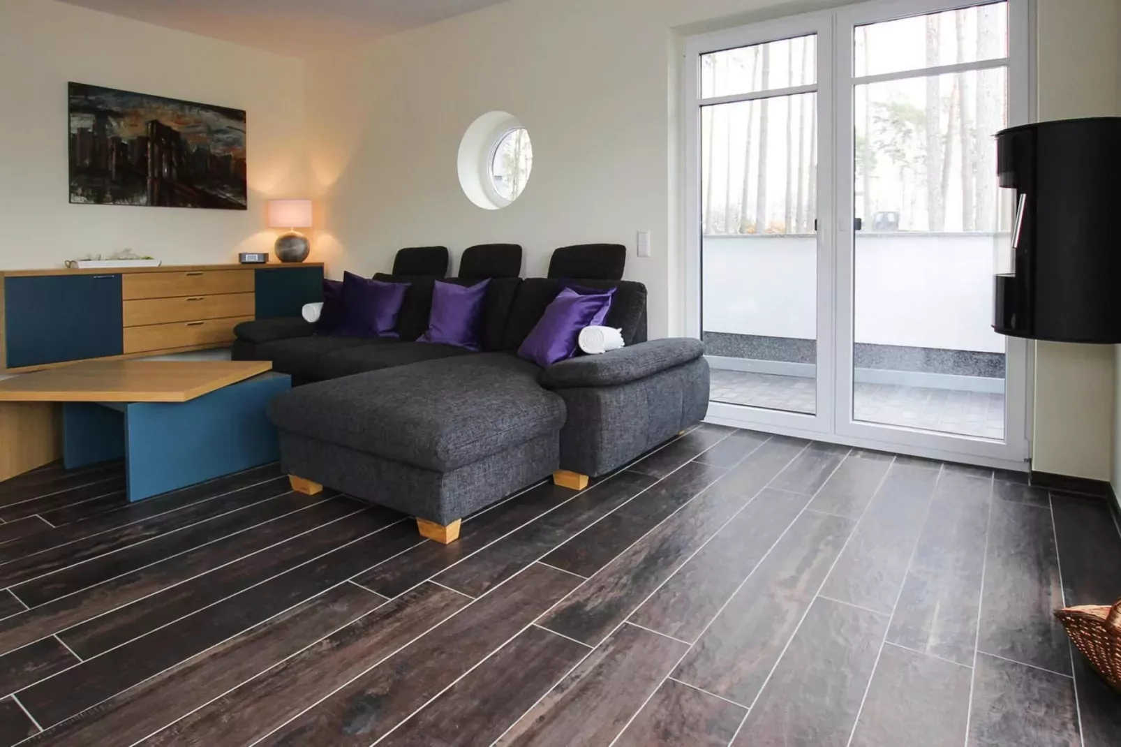 Villa Seeblick 146 qm-Salon