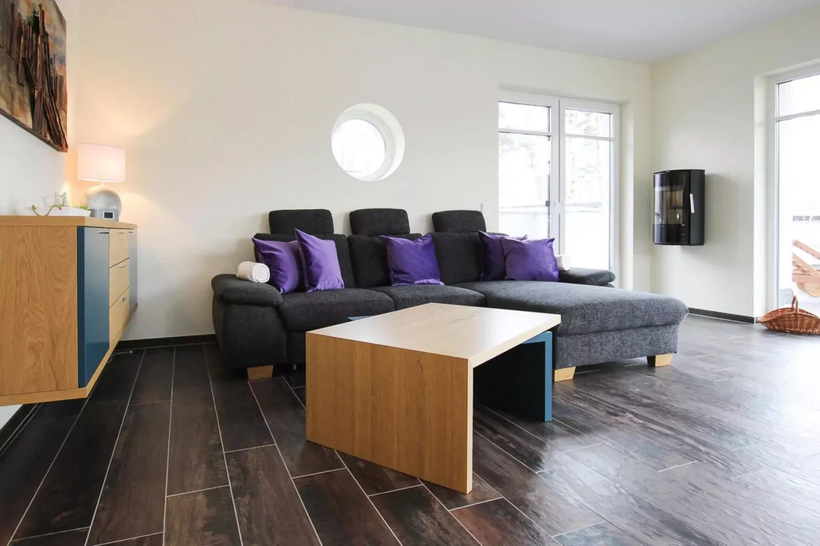 Villa Seeblick 146 qm-Salon