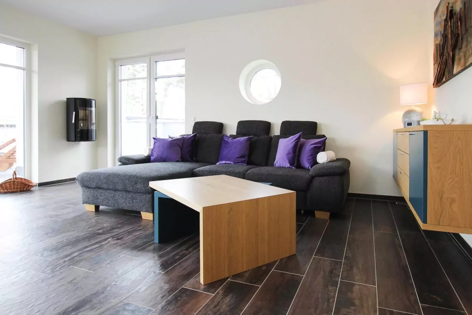 Villa Seeblick 146 qm-Salon
