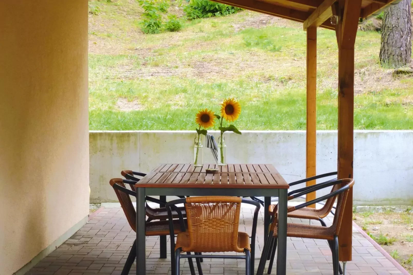 Bungalow deluxe 48 qm-Terrace balcony