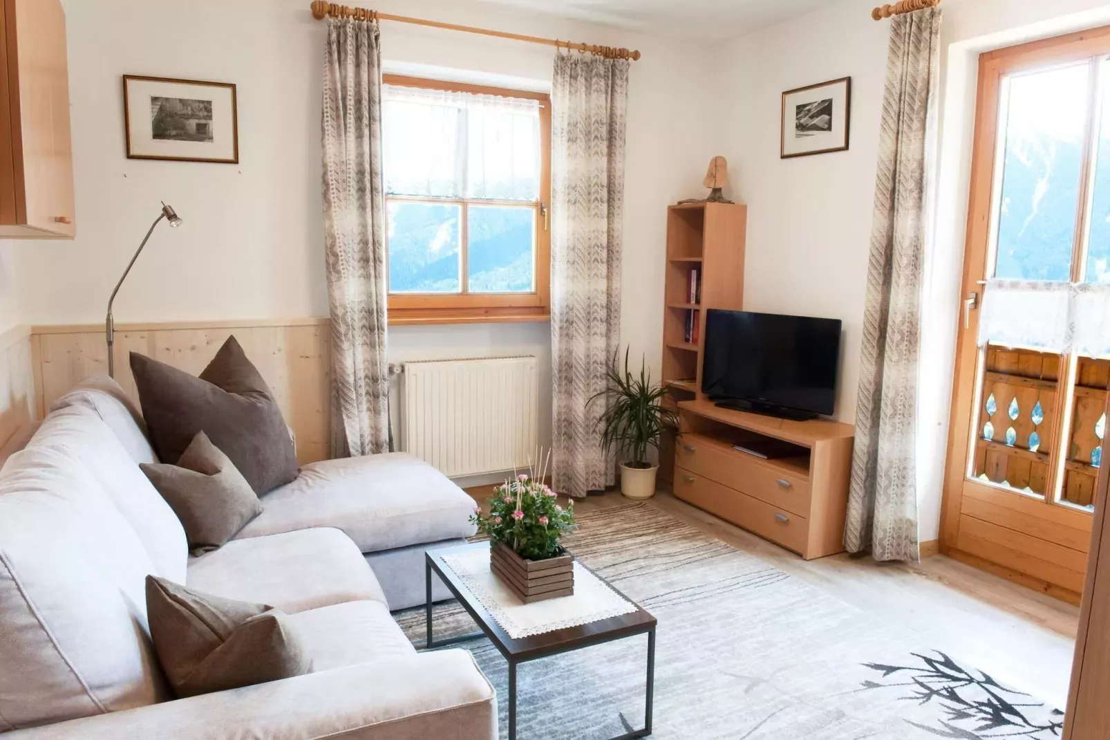 Niedermunthof Villnöß - Fermeda-Living room