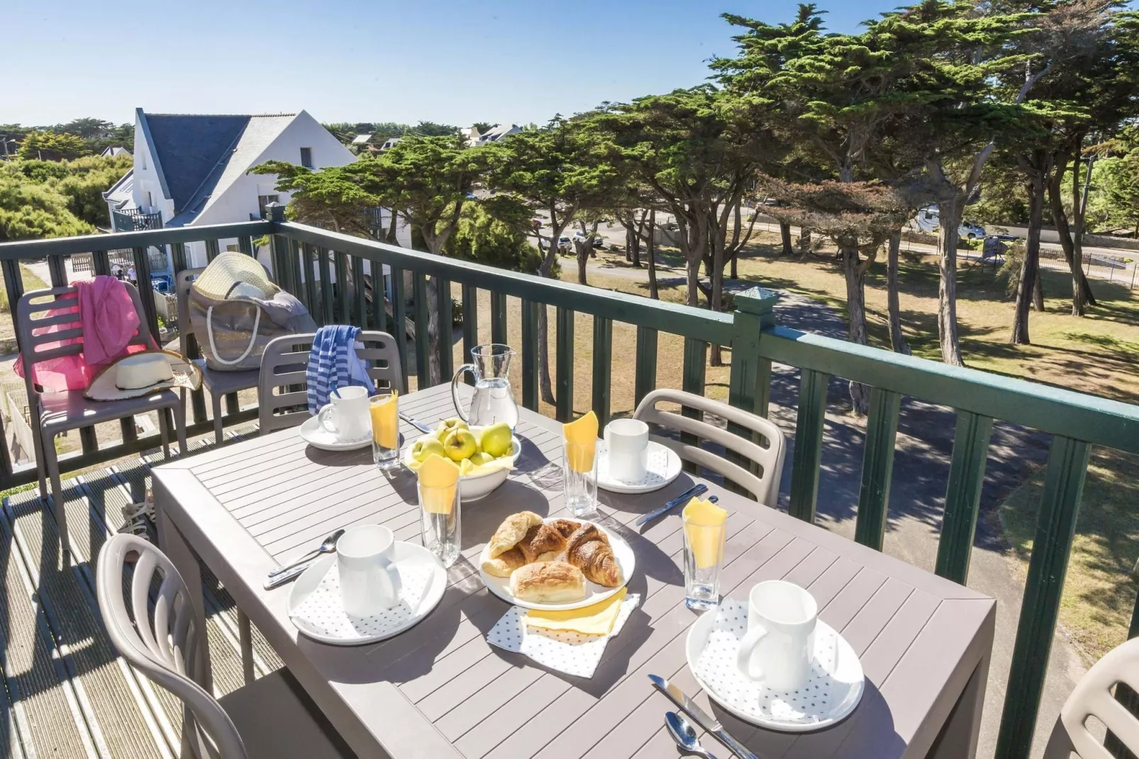 Résidence Valentin Plage 6-Terrace balcony
