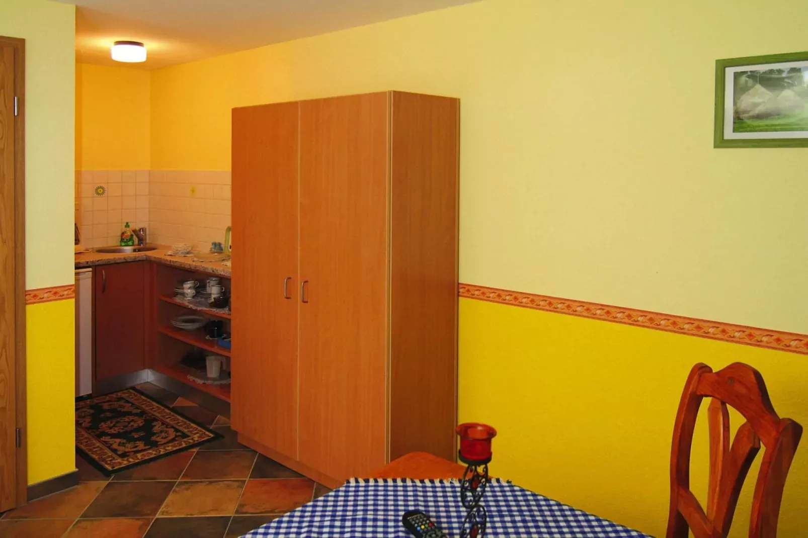 Reihenbungalow an einem Spreearm-Dining room