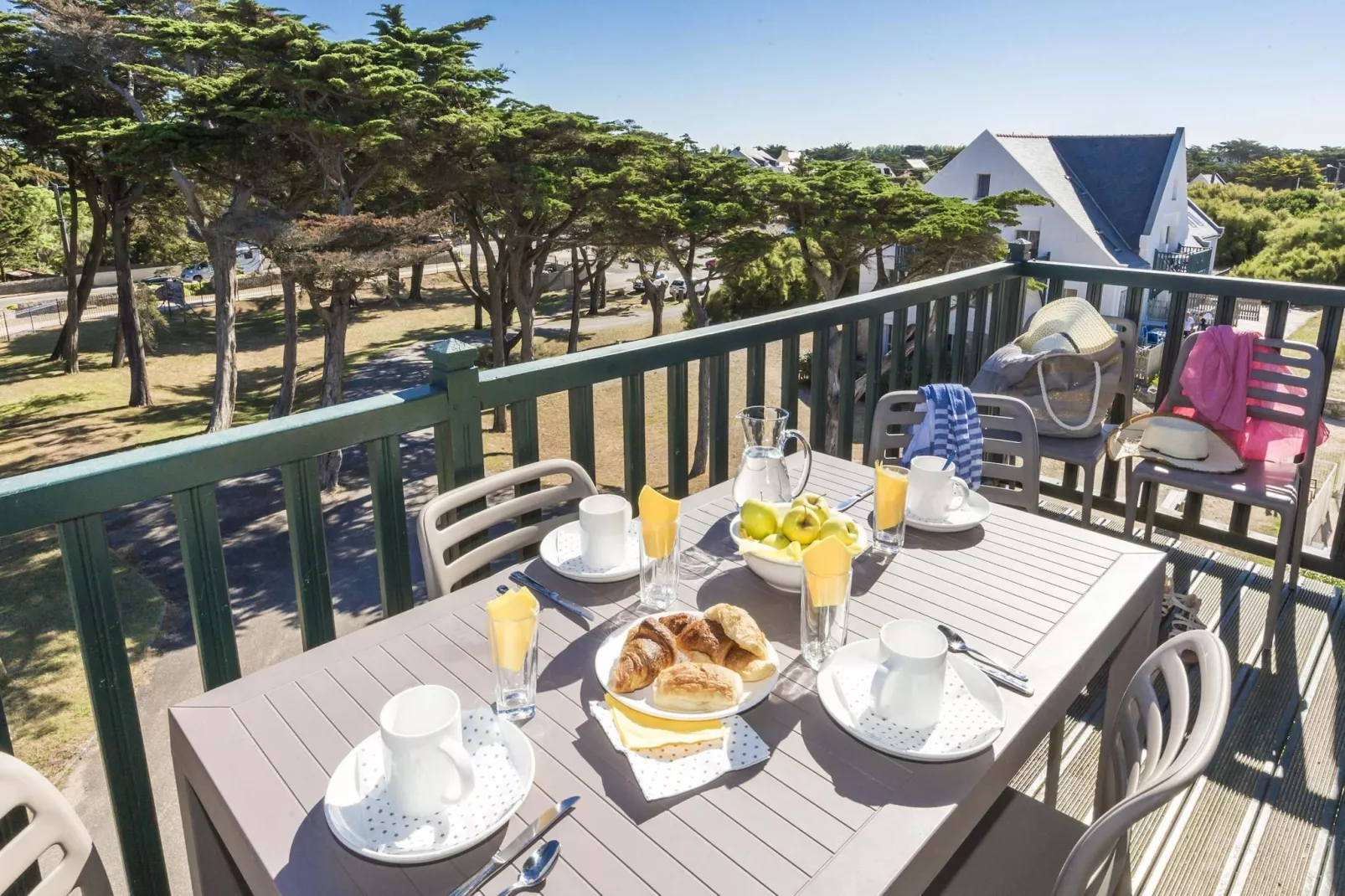 Résidence Valentin Plage 2-Terrace balcony