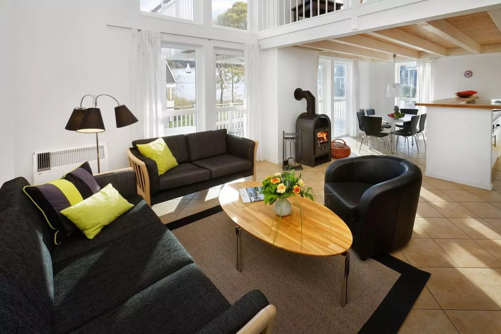 Ferienhaus Fünen im Schlosspark-Living room
