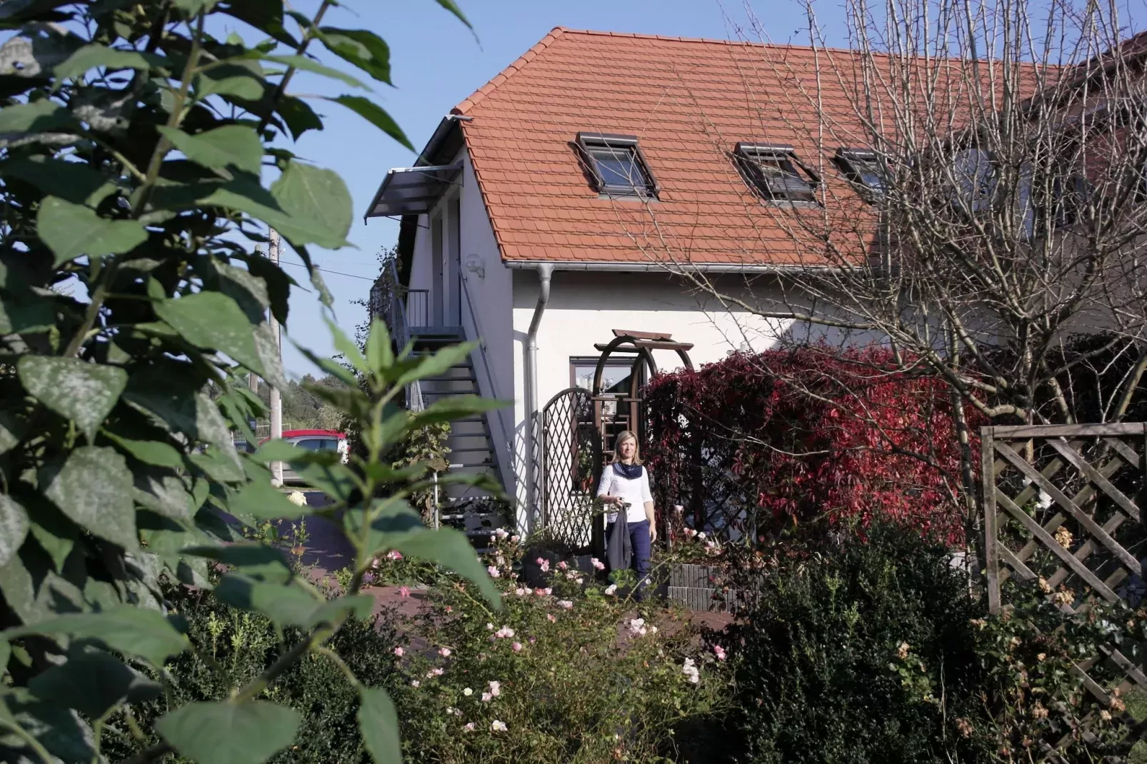 Studio im DG 23 qm-Außenbereich Sommer