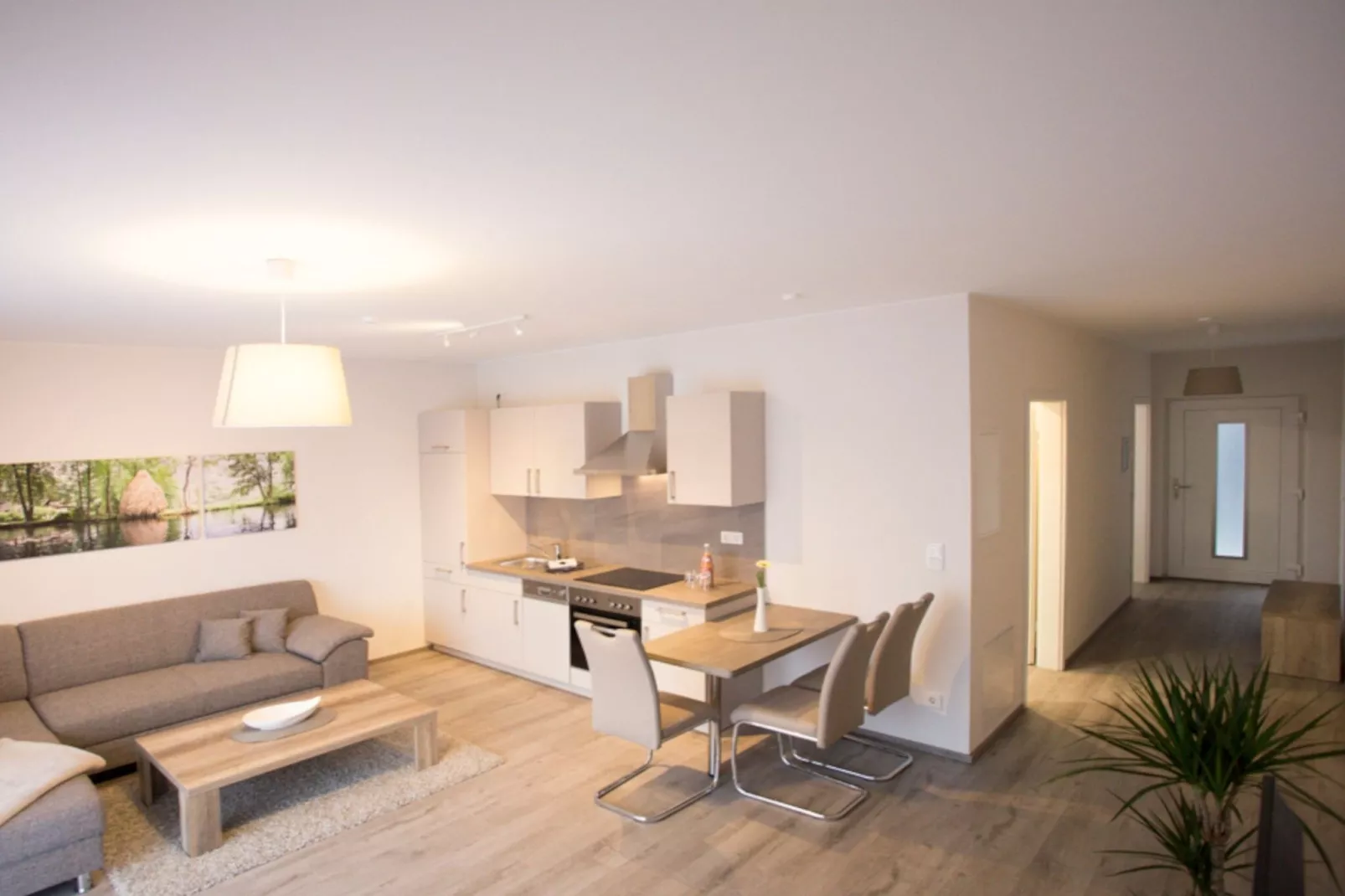 Apartment 65 qm mit Spreeblick-Living room
