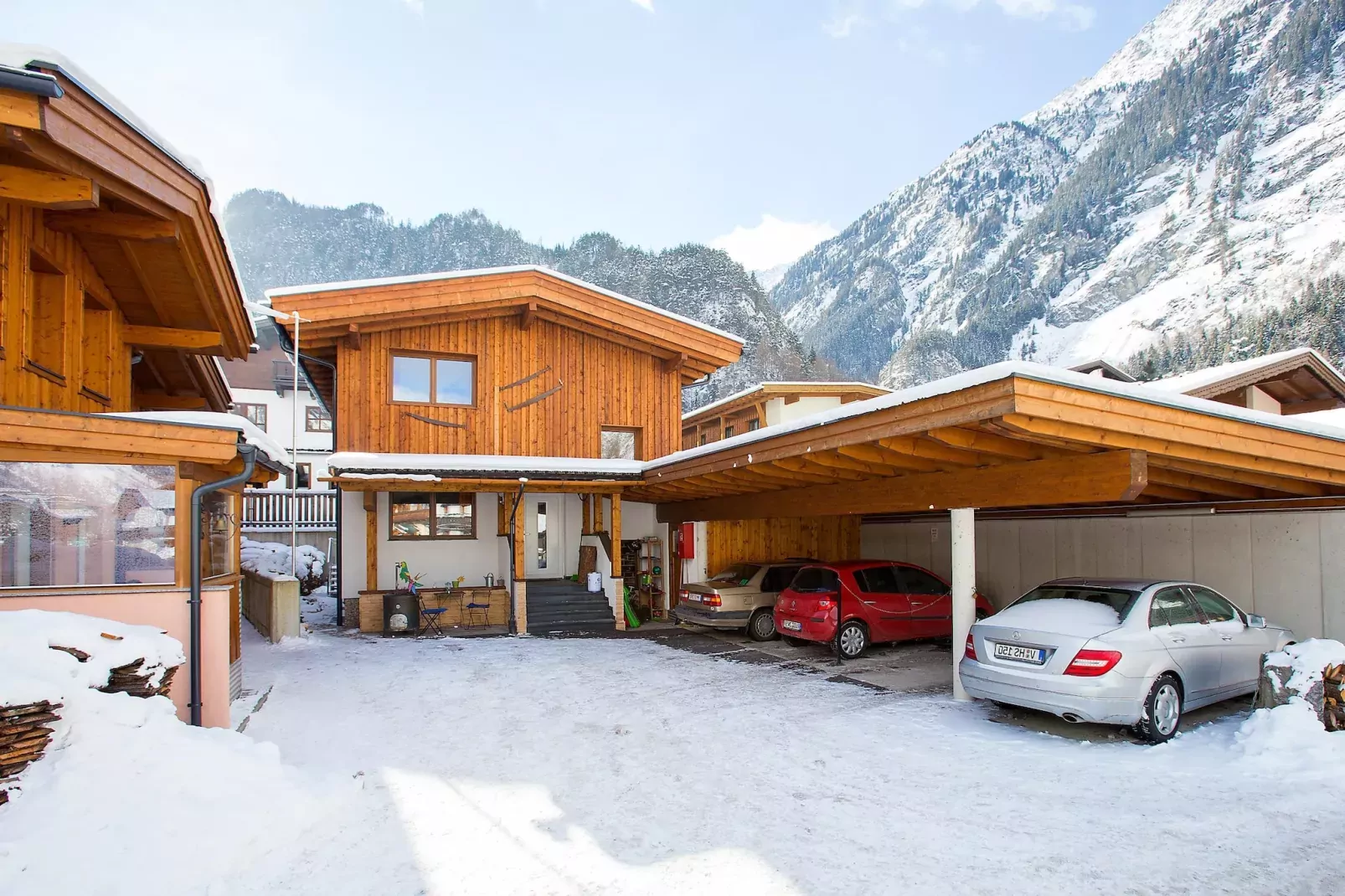 Ferienhaus Joachim - 20 Personen-Exterior winter