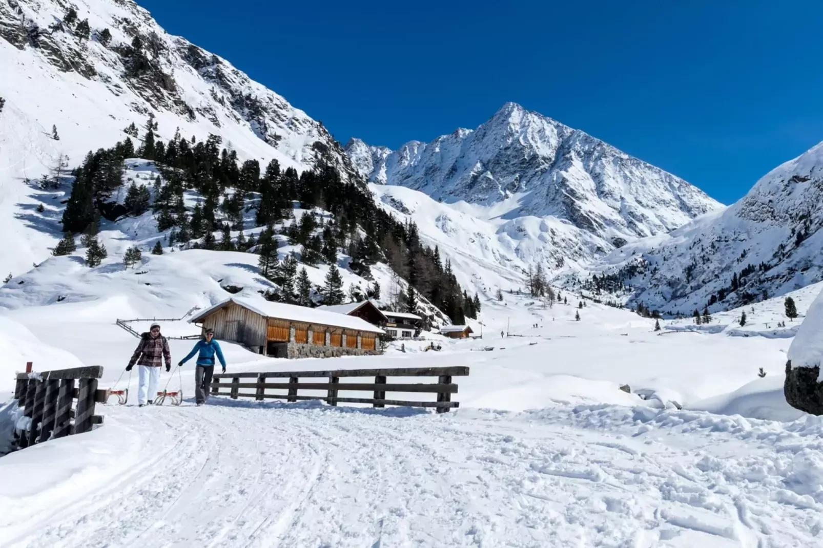 Reihenhaus Oliver - 2 Personen-Area winter 5km