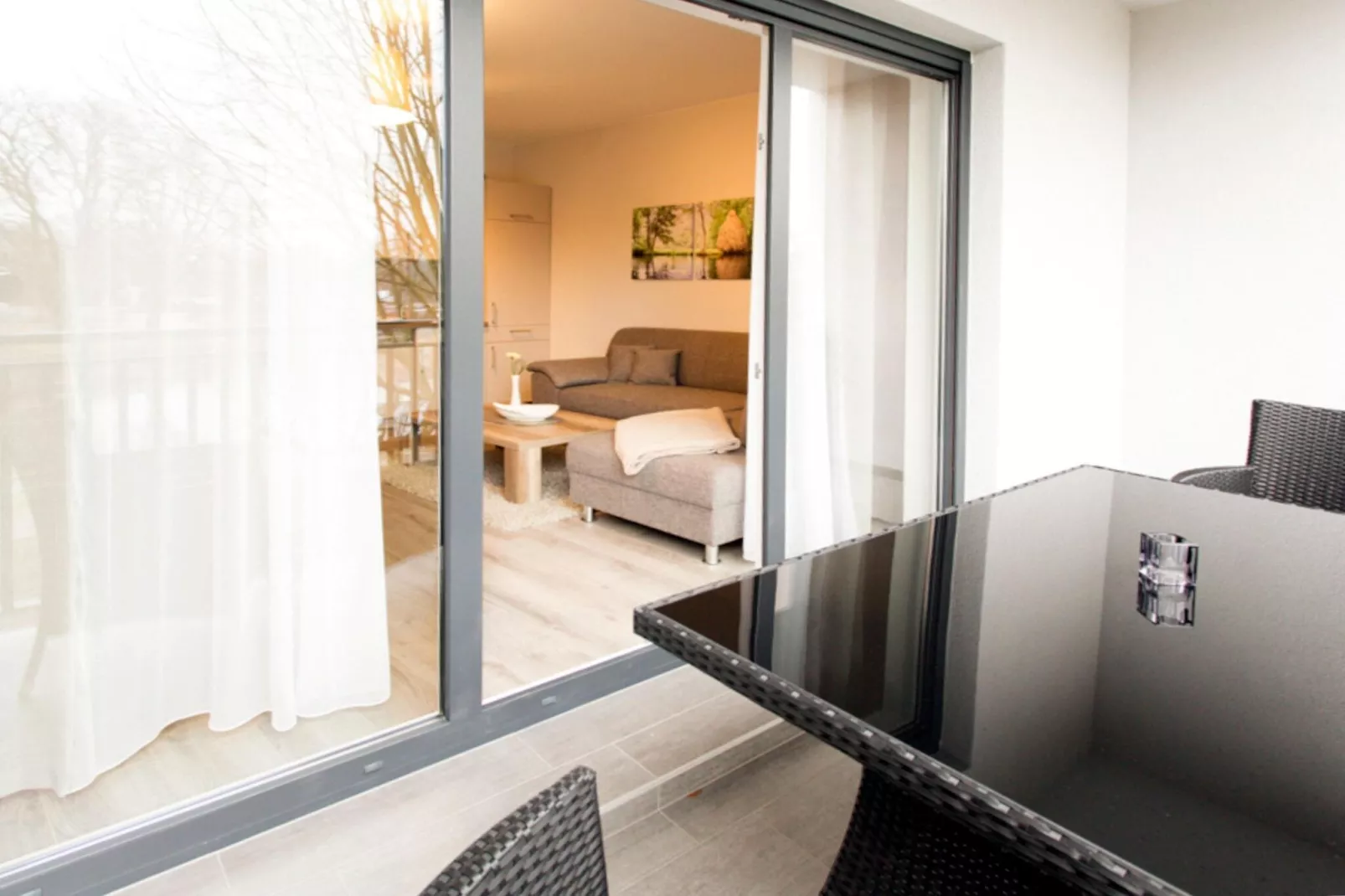 Apartment 75 qm mit Spreeblick-Terrace balcony
