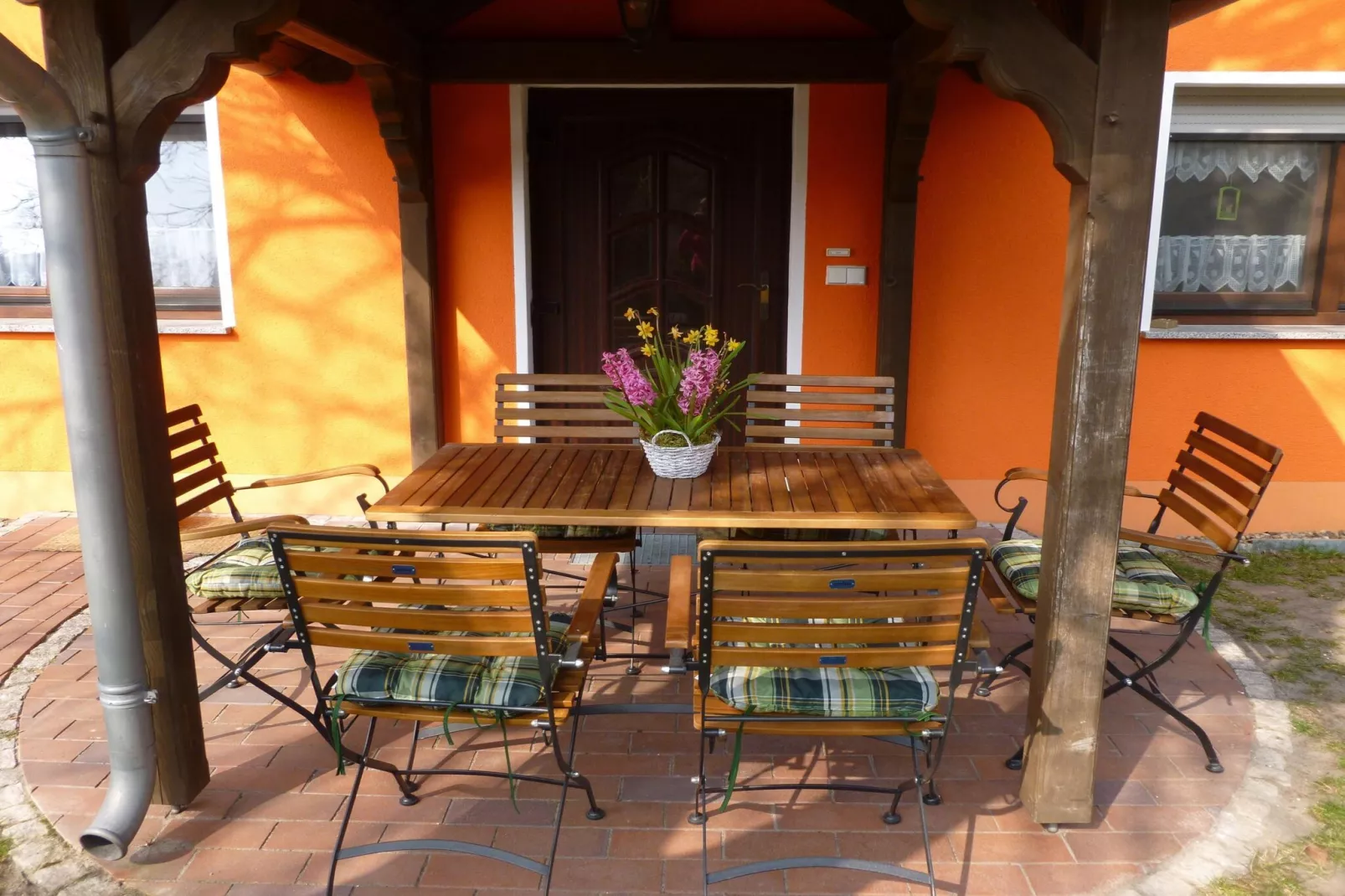 Ferienhaus Zum Storchennest-Terrace balcony